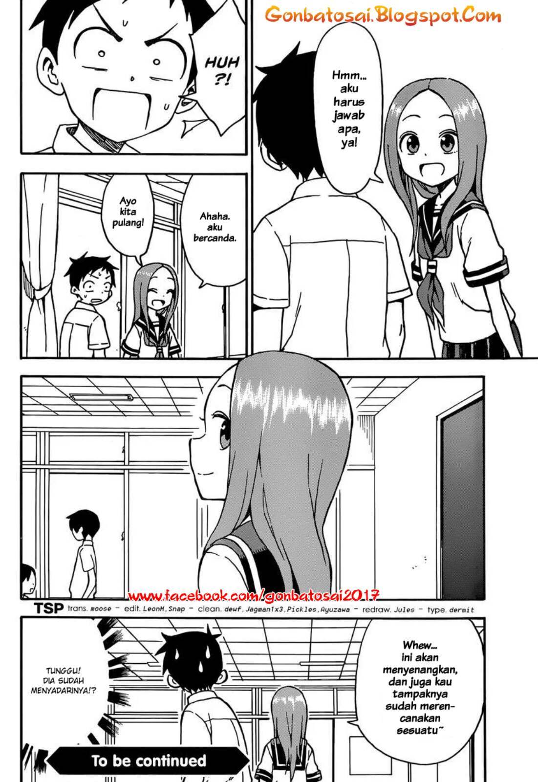 Karakai Jouzu no Takagi-san Chapter 32