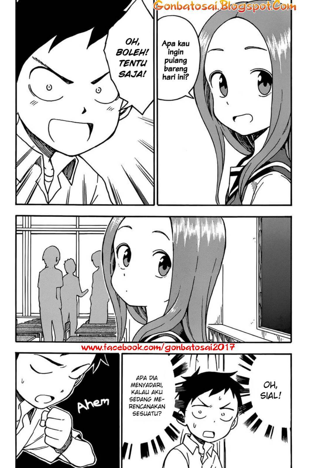 Karakai Jouzu no Takagi-san Chapter 32