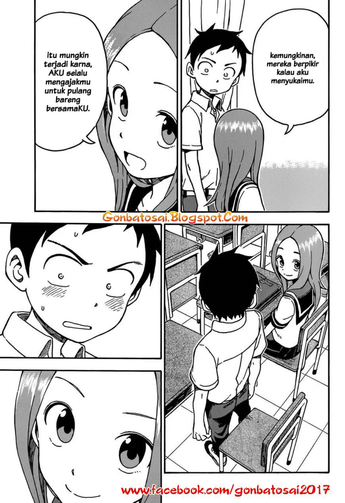 Karakai Jouzu no Takagi-san Chapter 32