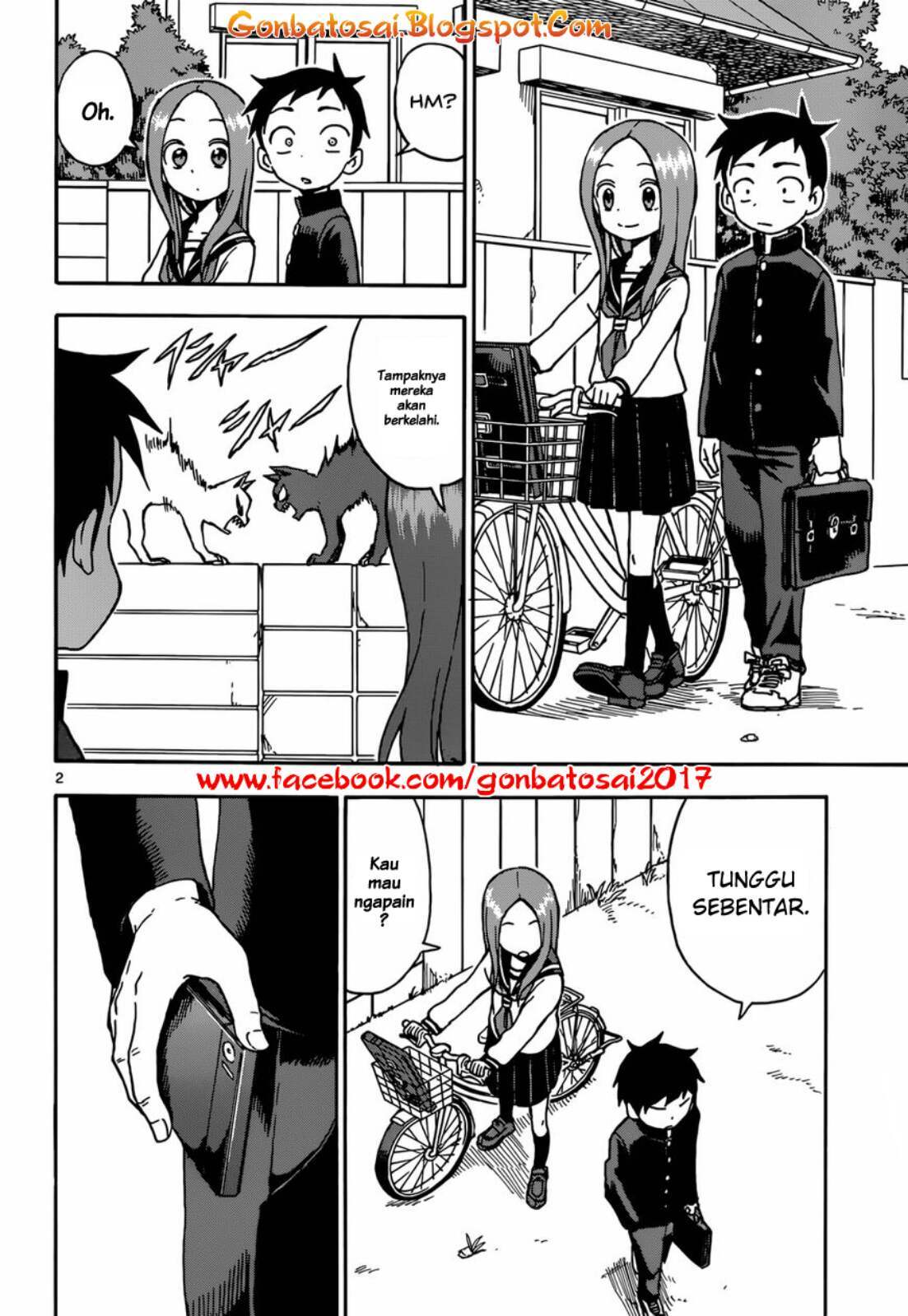 Karakai Jouzu no Takagi-san Chapter 34