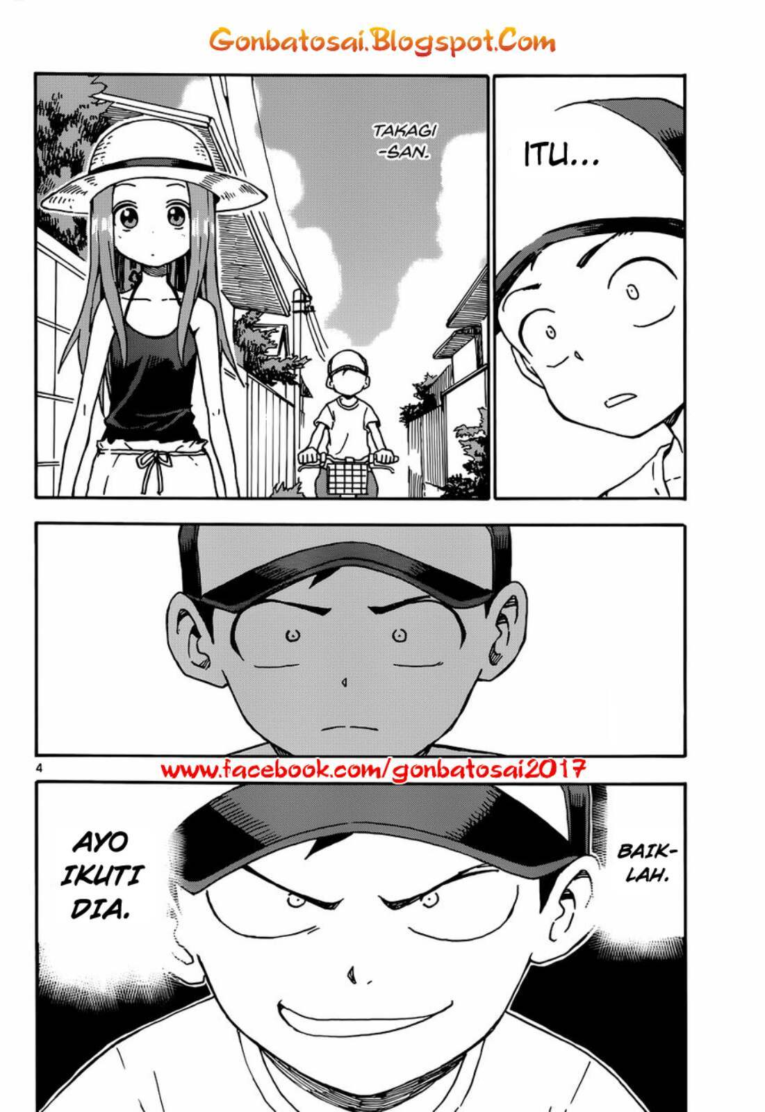 Karakai Jouzu no Takagi-san Chapter 35