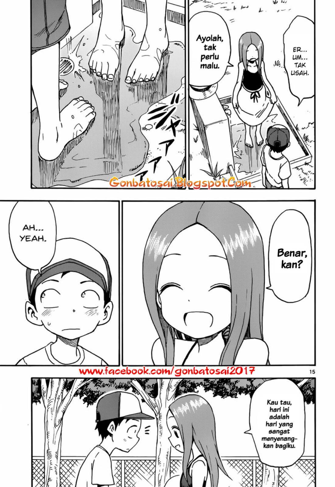 Karakai Jouzu no Takagi-san Chapter 35