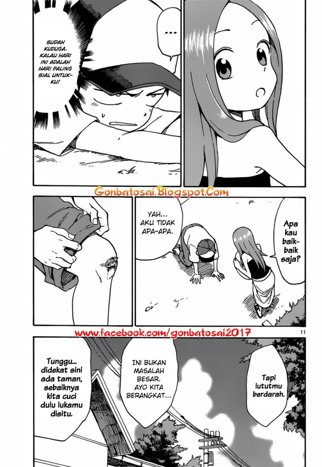 Karakai Jouzu no Takagi-san Chapter 35