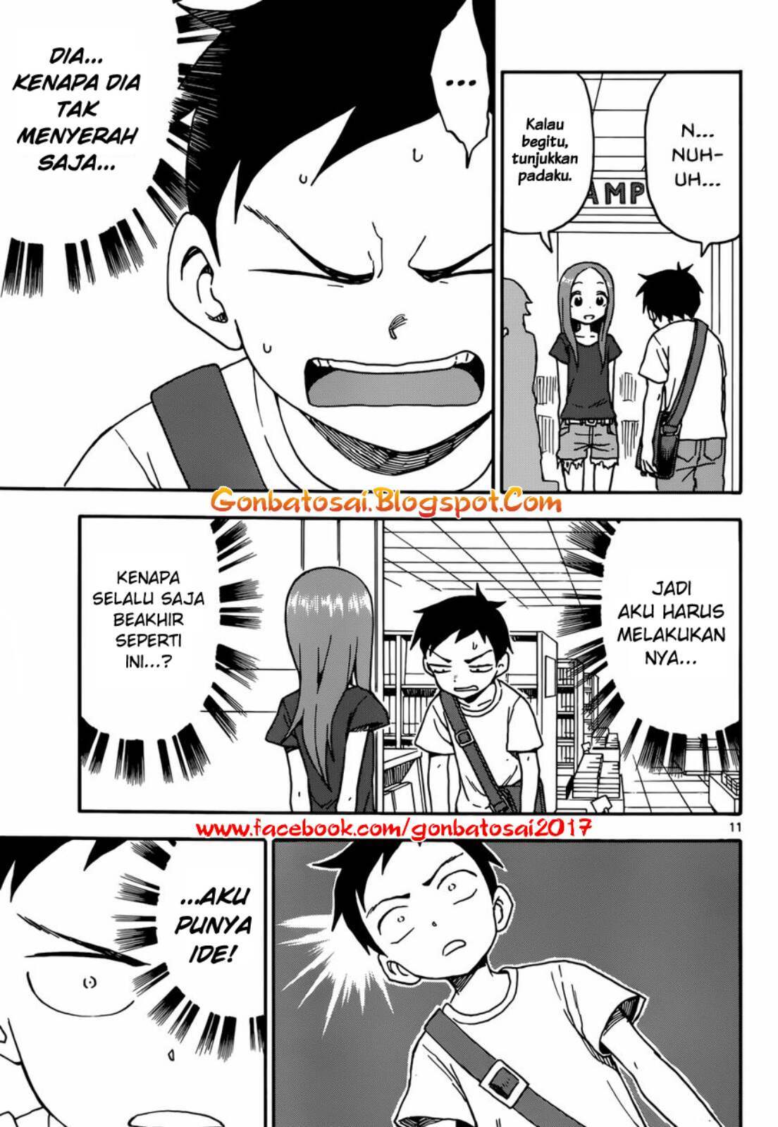 Karakai Jouzu no Takagi-san Chapter 38