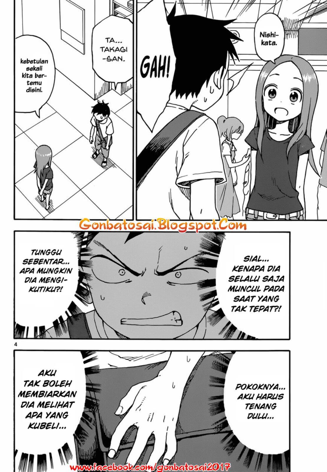 Karakai Jouzu no Takagi-san Chapter 38