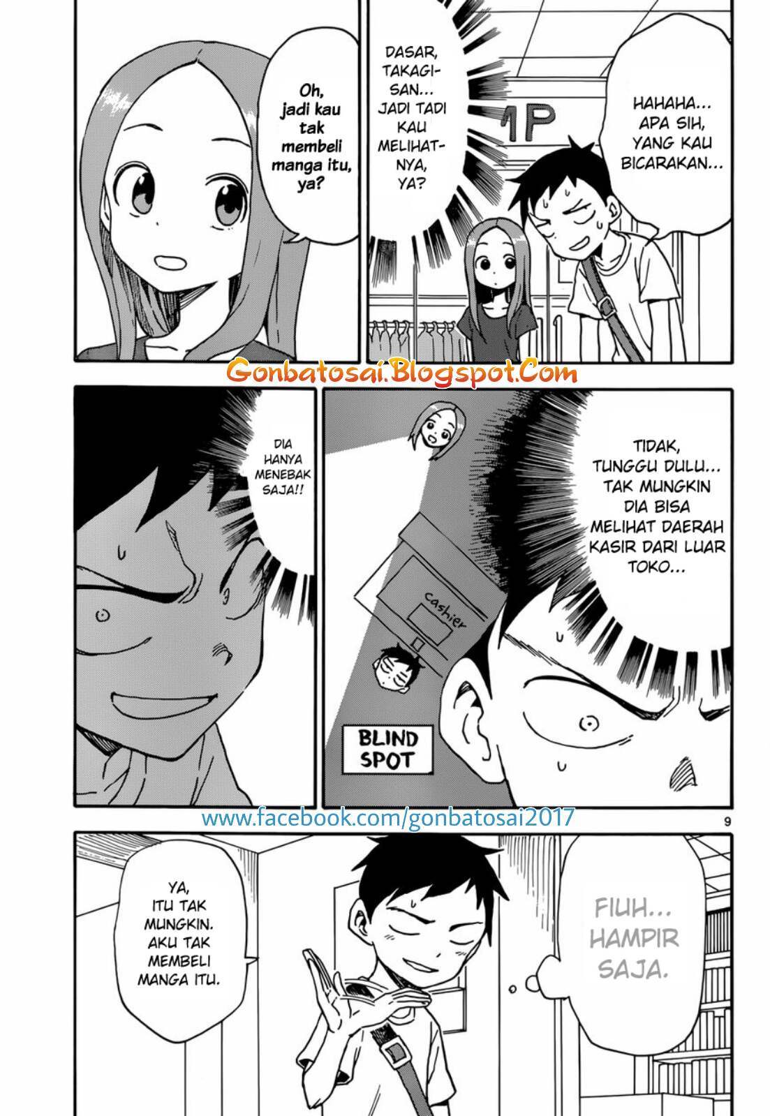 Karakai Jouzu no Takagi-san Chapter 38