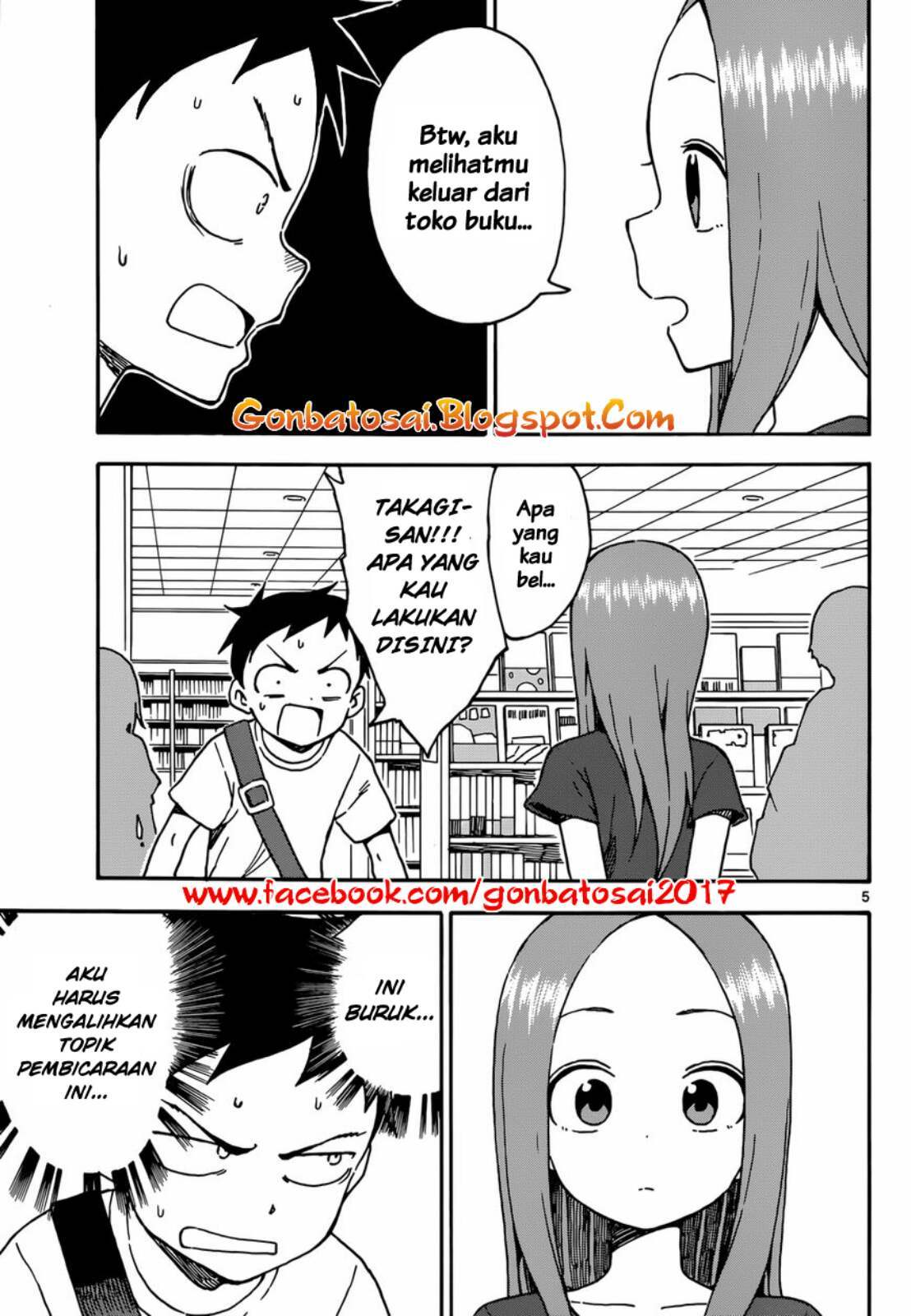 Karakai Jouzu no Takagi-san Chapter 38