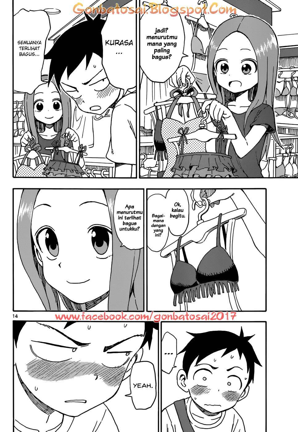 Karakai Jouzu no Takagi-san Chapter 39