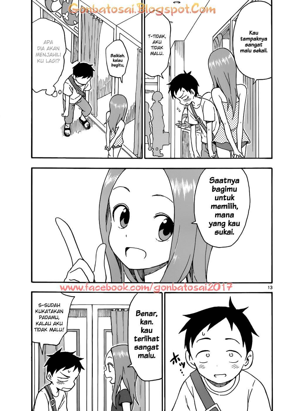 Karakai Jouzu no Takagi-san Chapter 39