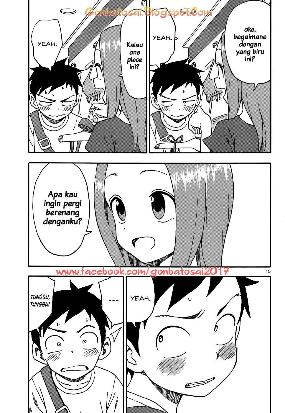 Karakai Jouzu no Takagi-san Chapter 39