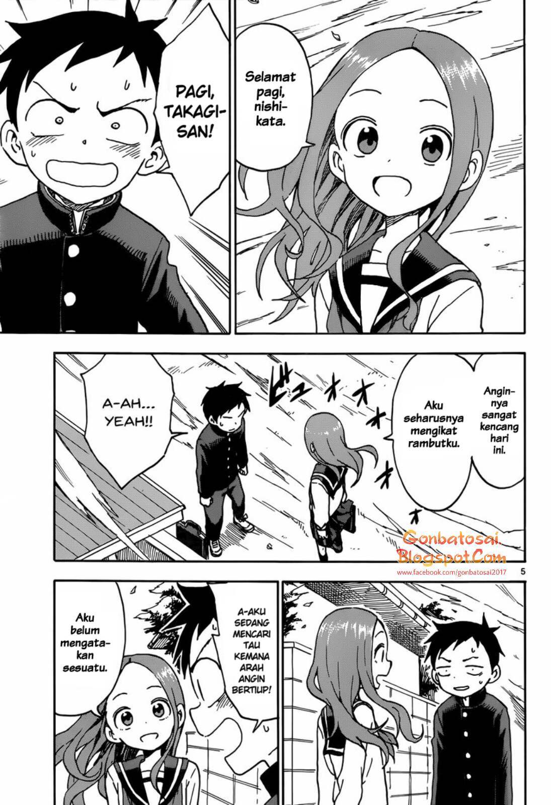 Karakai Jouzu no Takagi-san Chapter 41