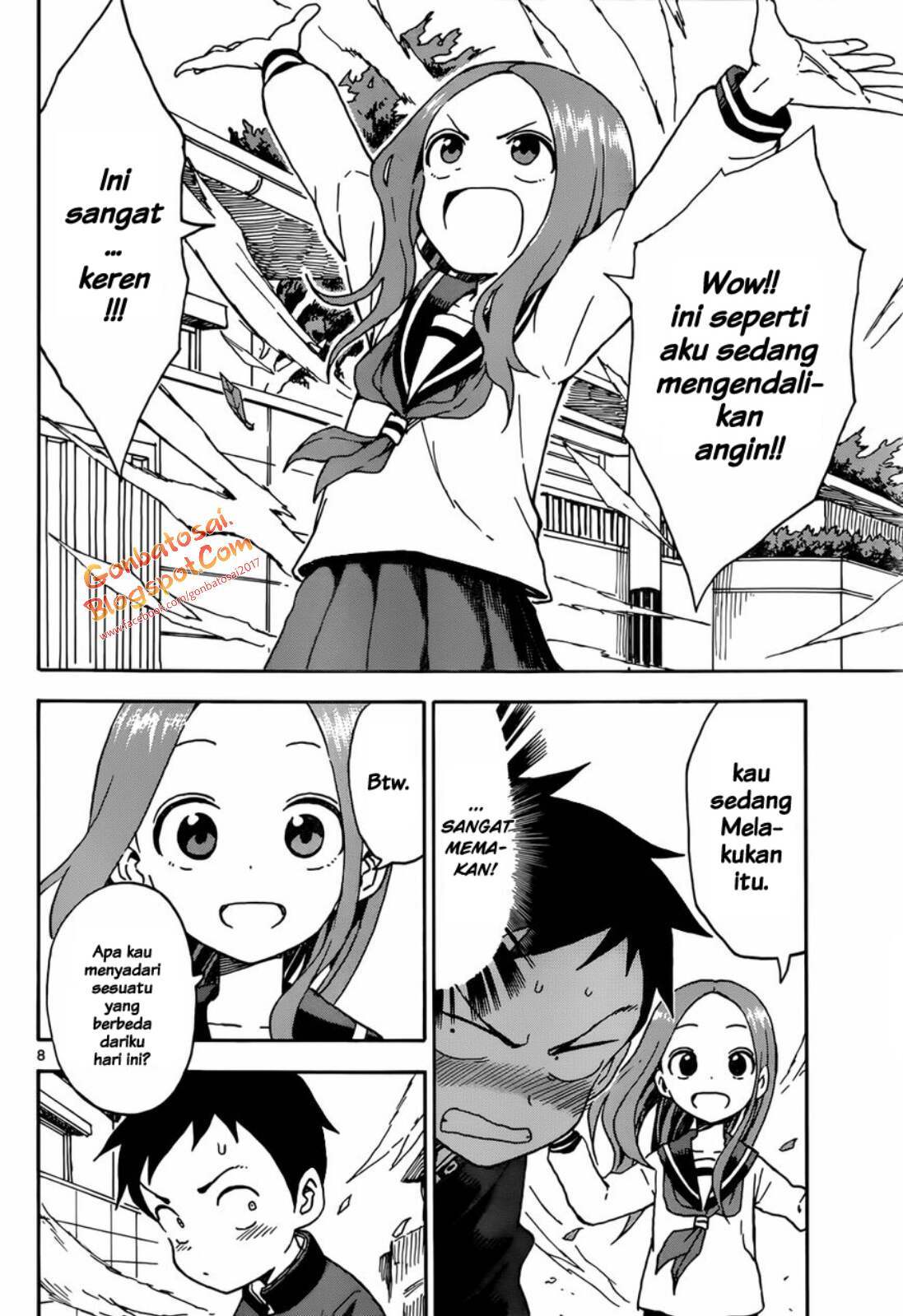 Karakai Jouzu no Takagi-san Chapter 41