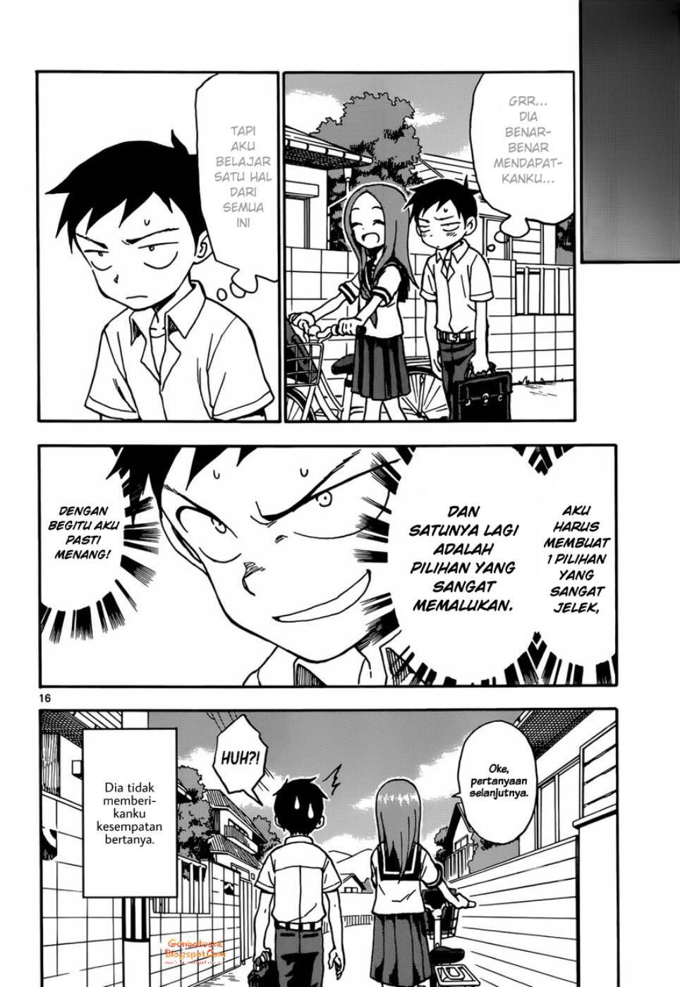 Karakai Jouzu no Takagi-san Chapter 42