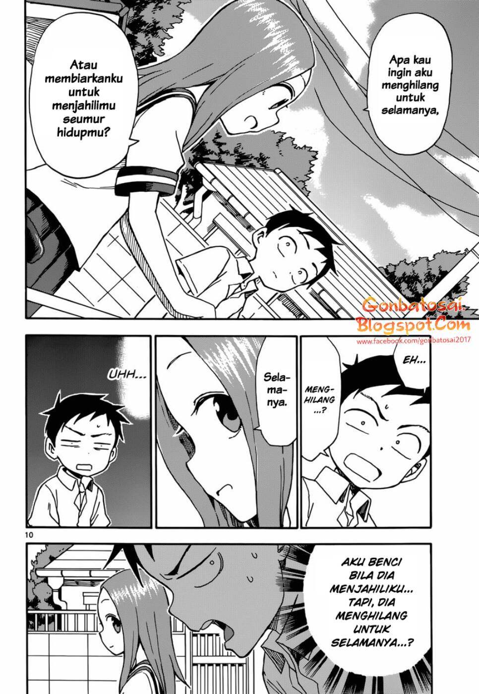 Karakai Jouzu no Takagi-san Chapter 42