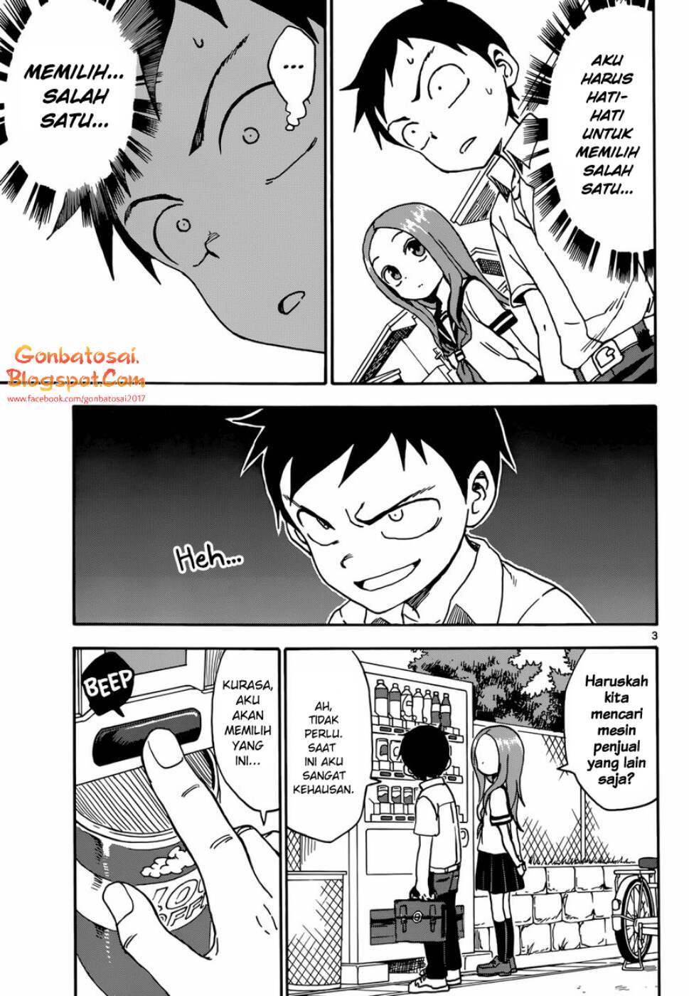 Karakai Jouzu no Takagi-san Chapter 42