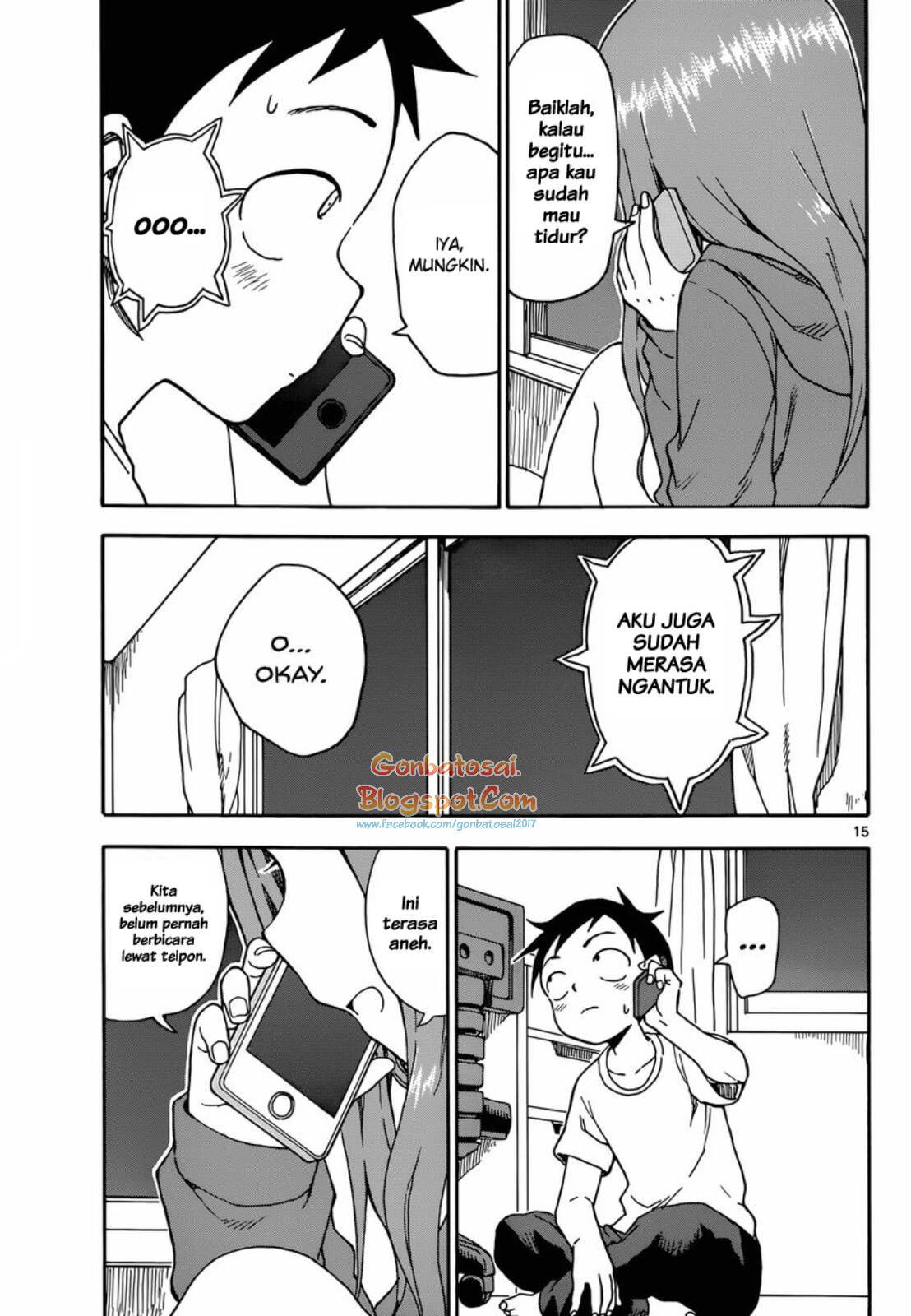 Karakai Jouzu no Takagi-san Chapter 43