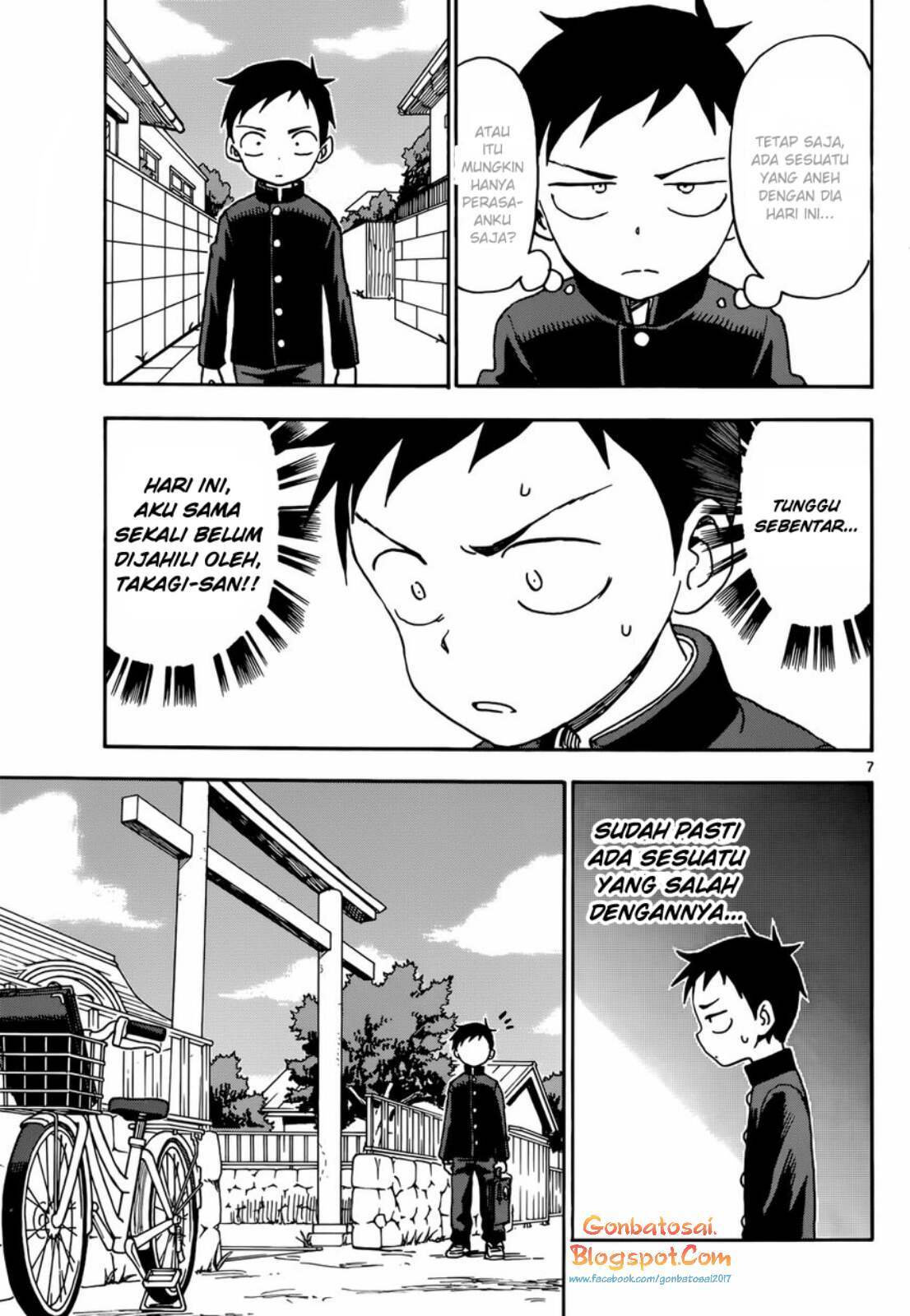 Karakai Jouzu no Takagi-san Chapter 44