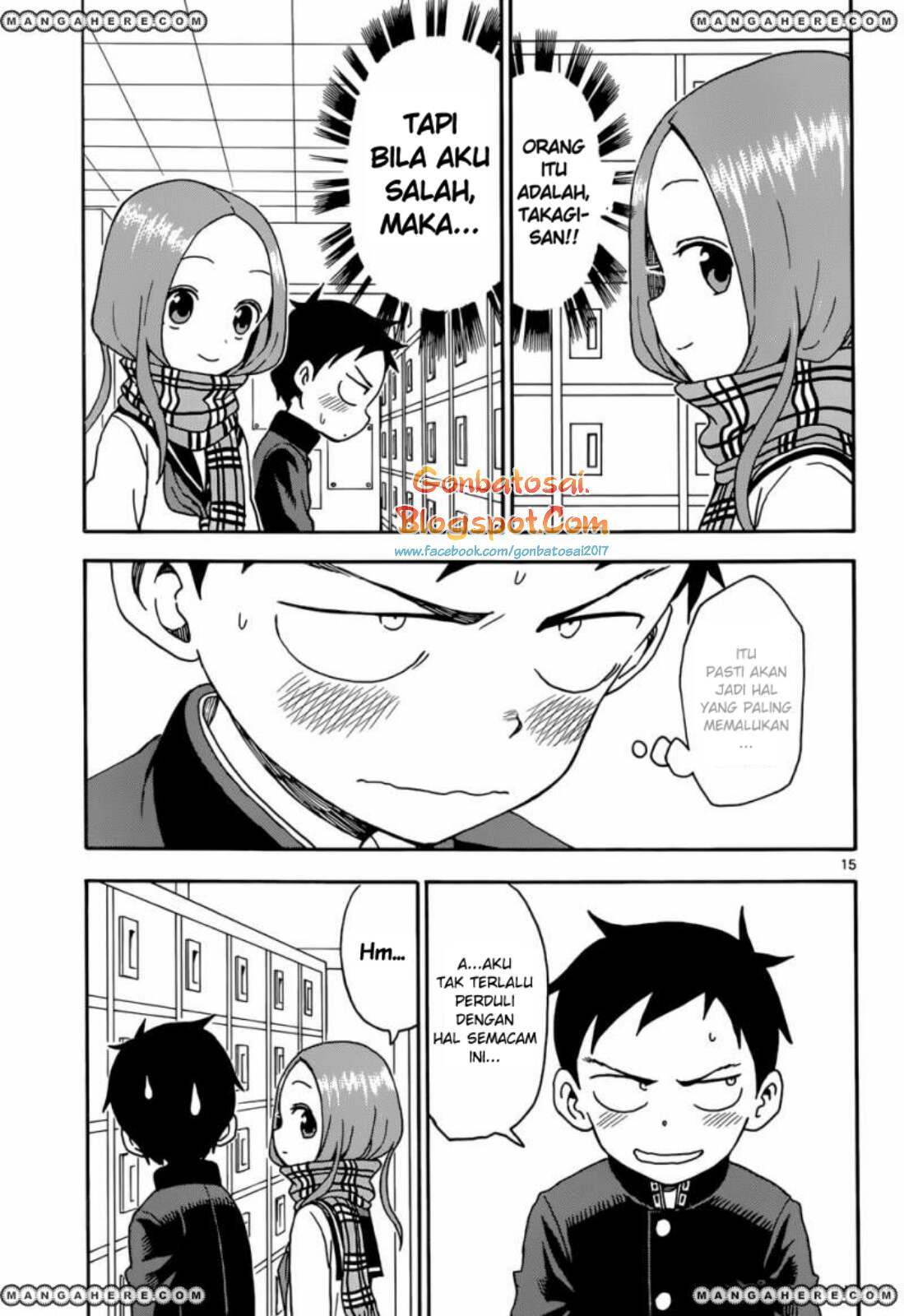 Karakai Jouzu no Takagi-san Chapter 45