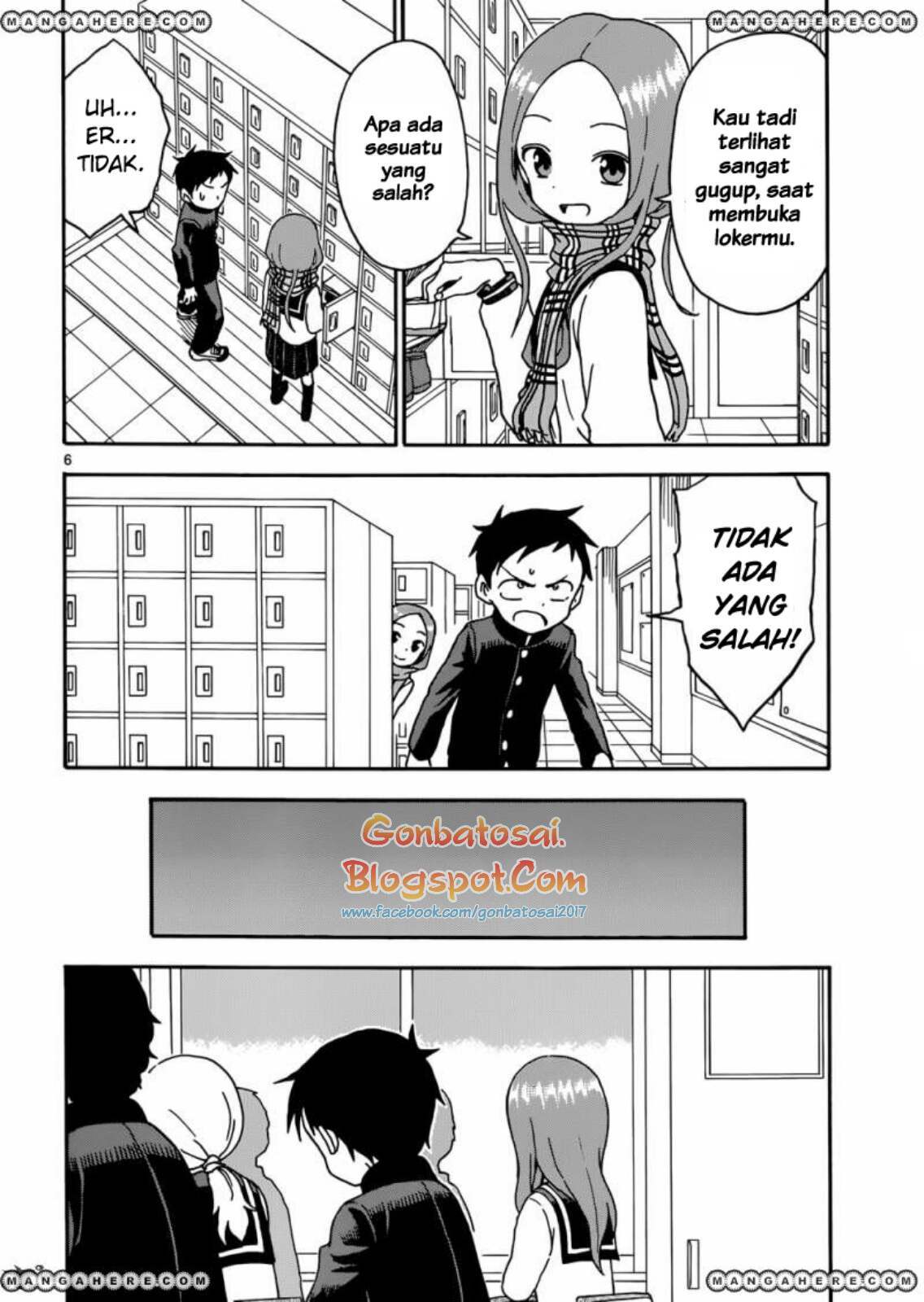 Karakai Jouzu no Takagi-san Chapter 45