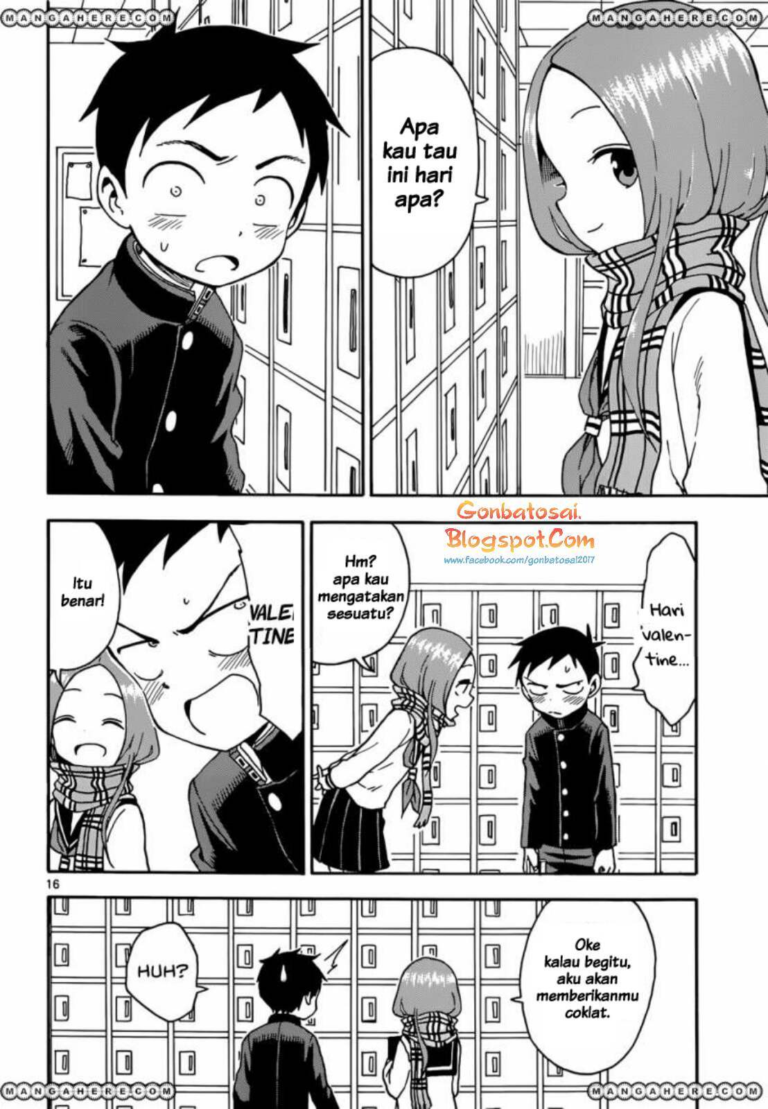 Karakai Jouzu no Takagi-san Chapter 45