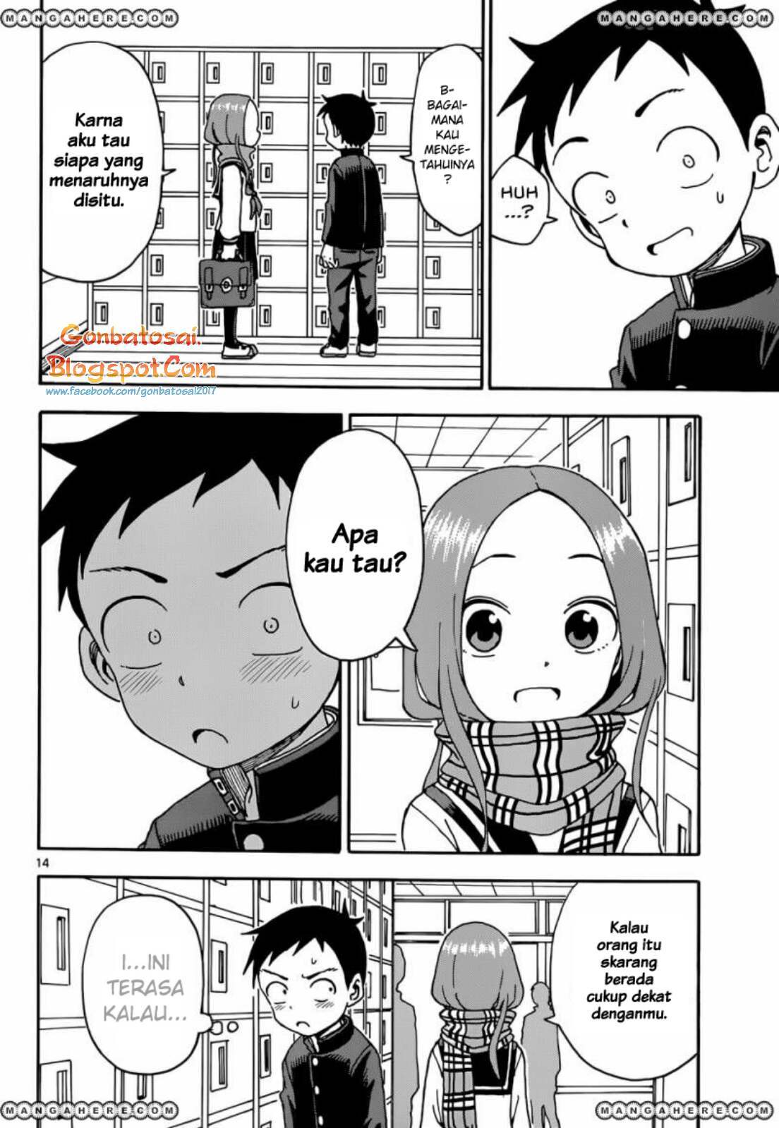 Karakai Jouzu no Takagi-san Chapter 45