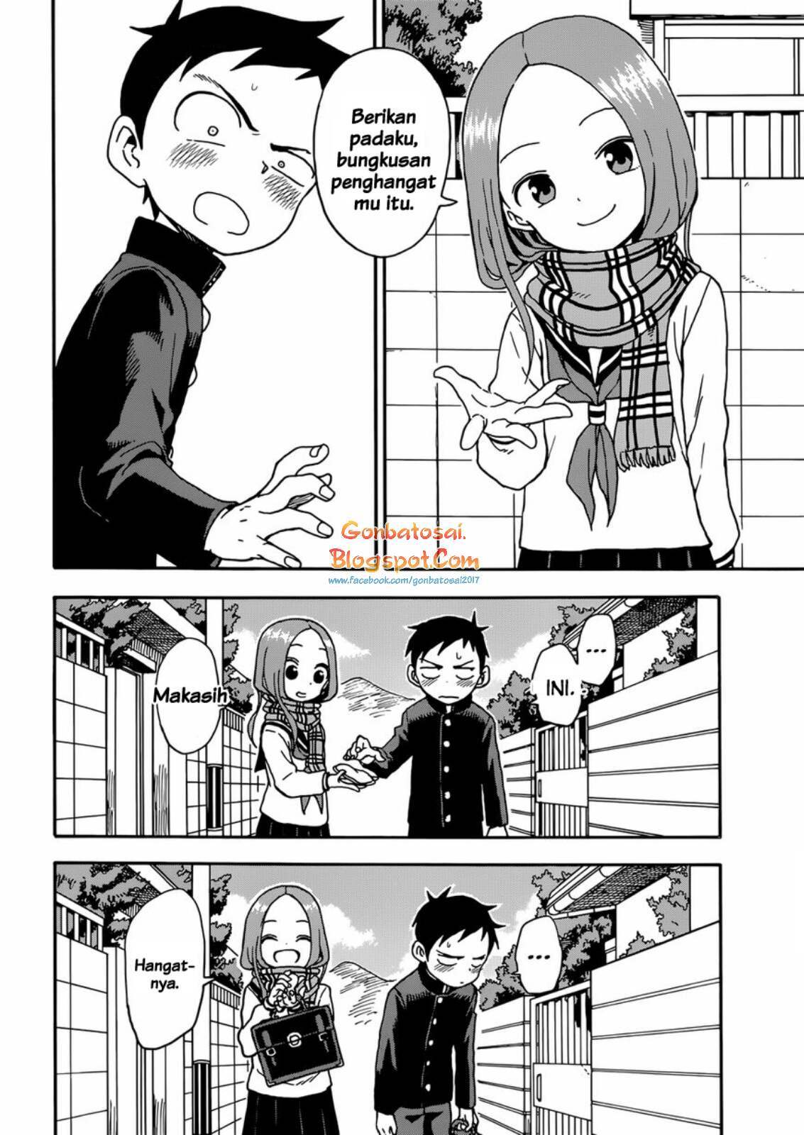 Karakai Jouzu no Takagi-san Chapter 46