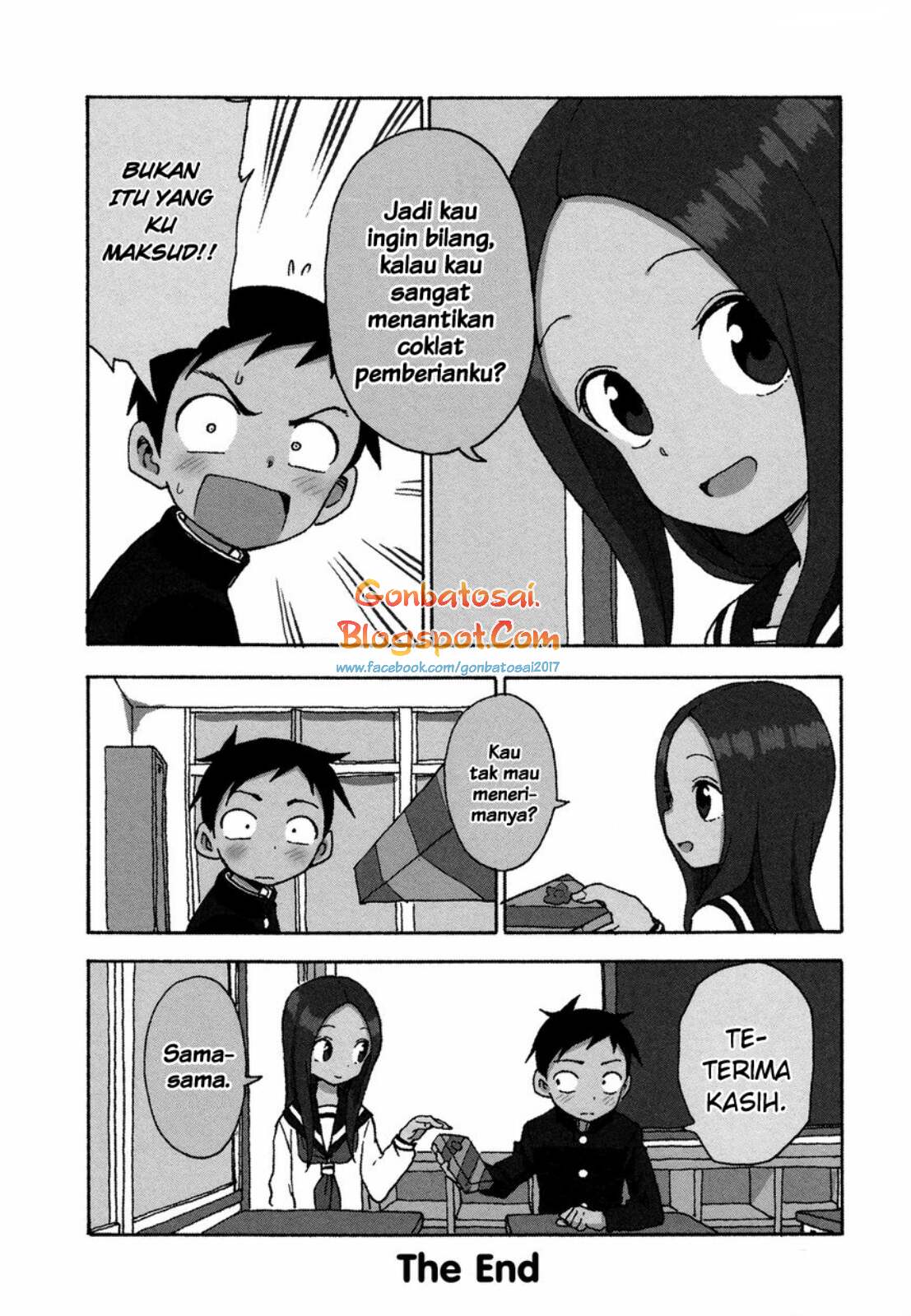 Karakai Jouzu no Takagi-san Chapter 47.5