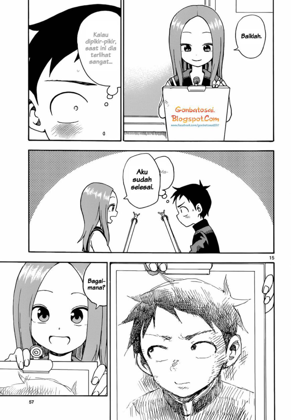 Karakai Jouzu no Takagi-san Chapter 50