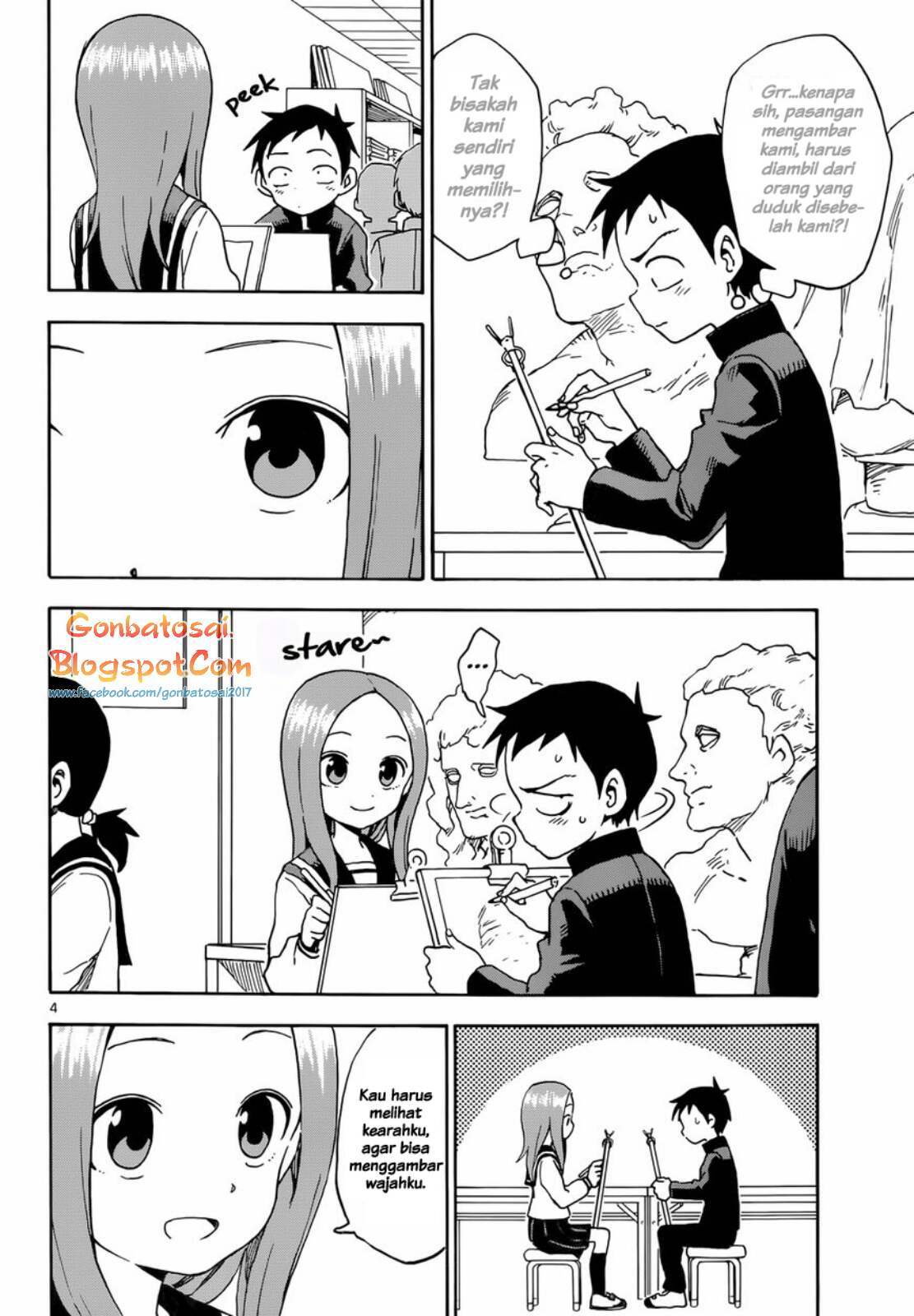 Karakai Jouzu no Takagi-san Chapter 50