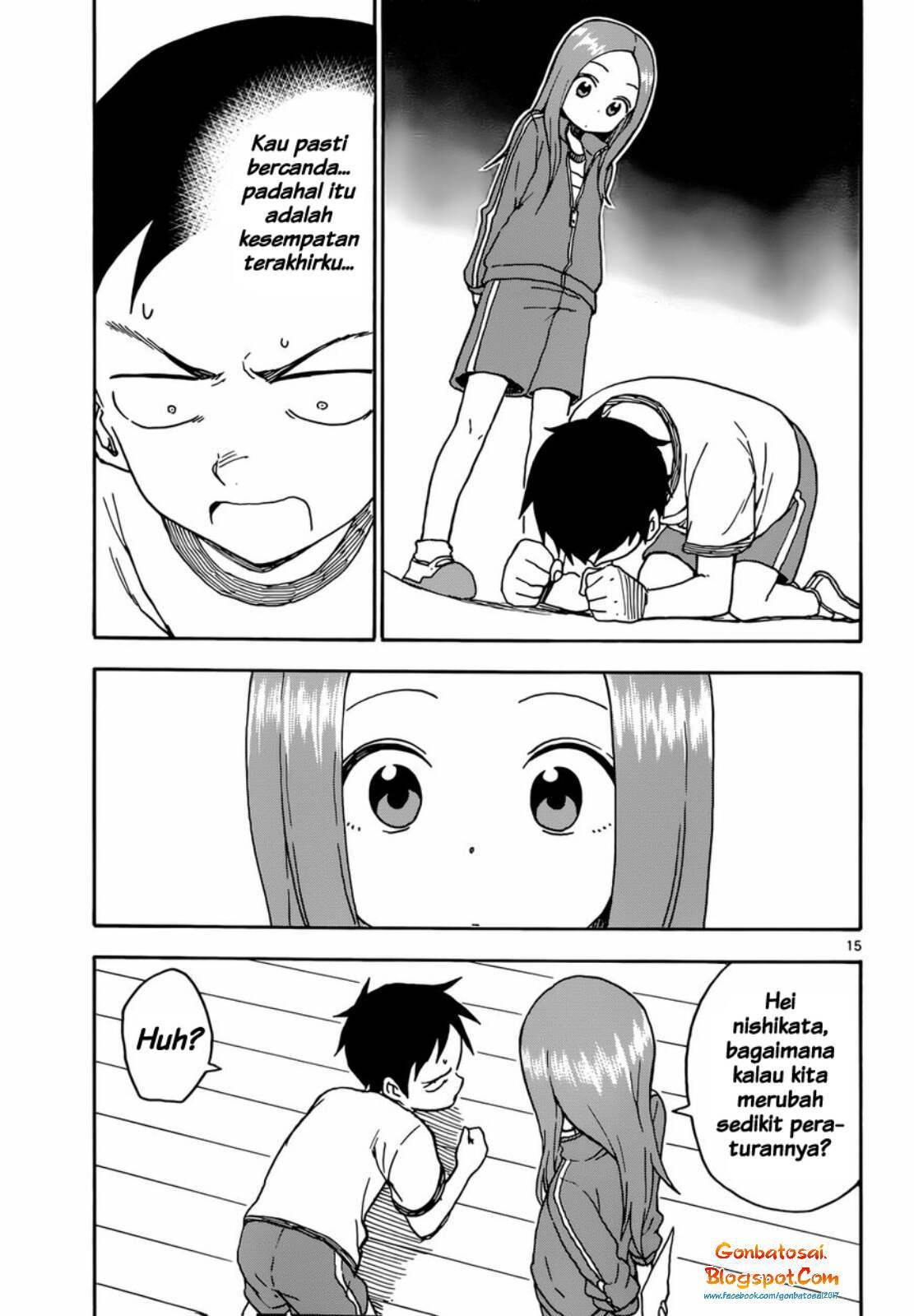 Karakai Jouzu no Takagi-san Chapter 52