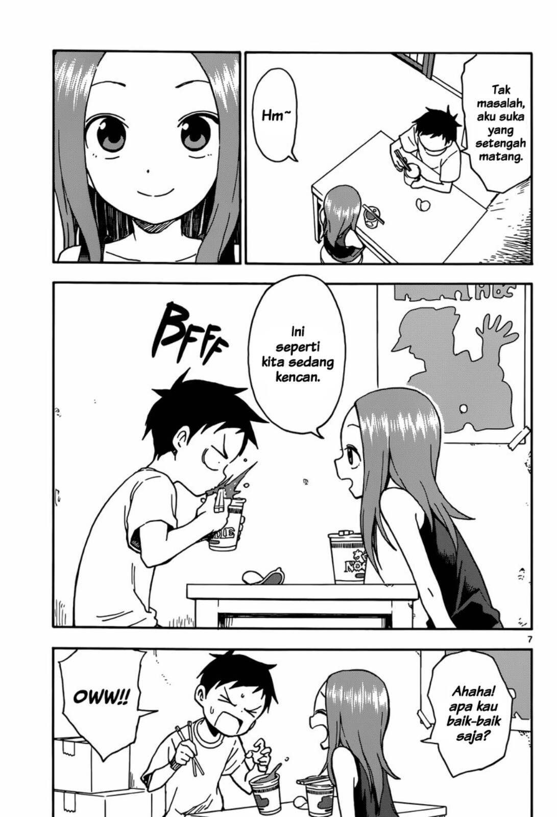 Karakai Jouzu no Takagi-san Chapter 53