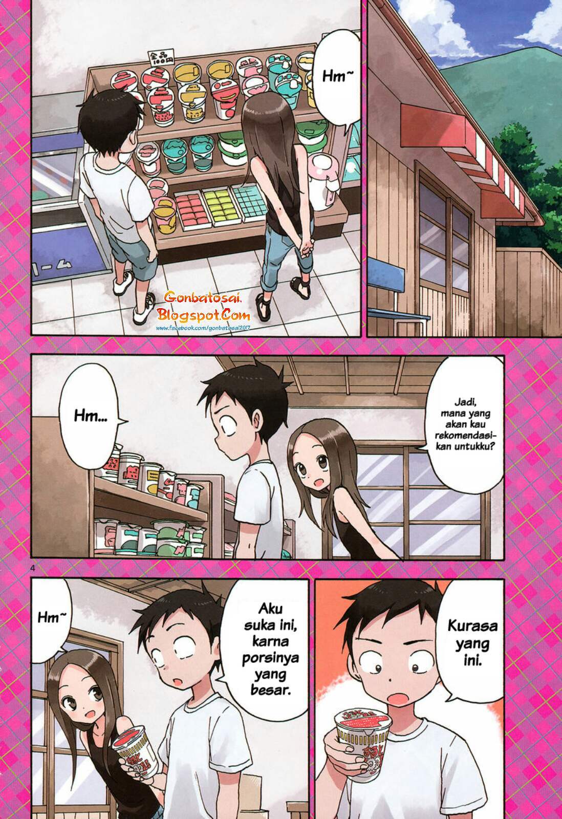 Karakai Jouzu no Takagi-san Chapter 53