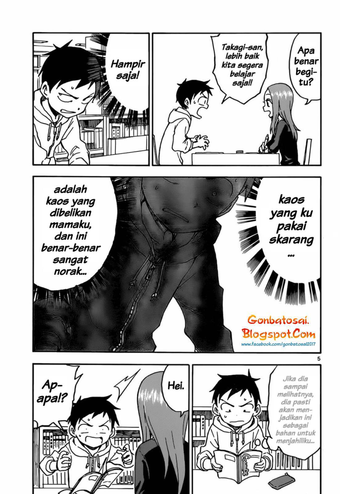 Karakai Jouzu no Takagi-san Chapter 55