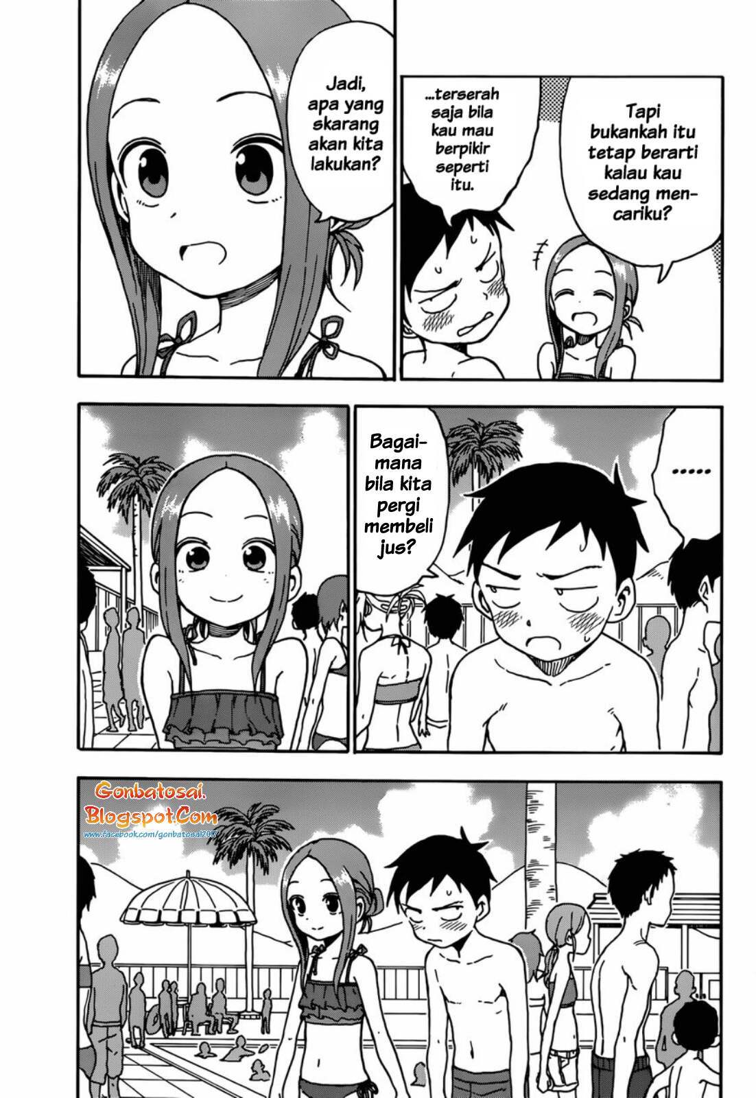 Karakai Jouzu no Takagi-san Chapter 58