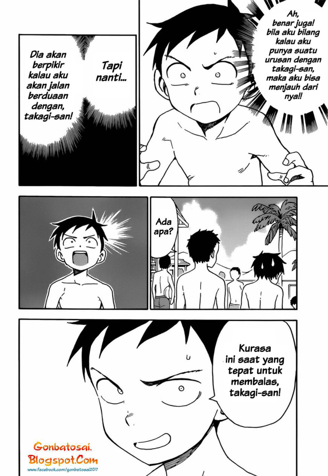 Karakai Jouzu no Takagi-san Chapter 58