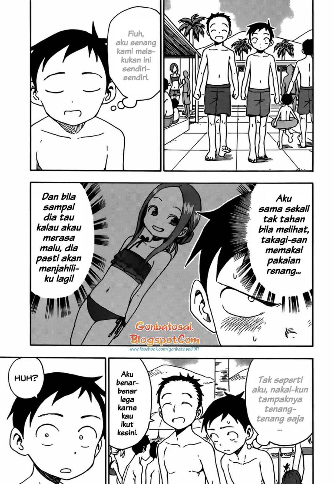 Karakai Jouzu no Takagi-san Chapter 58