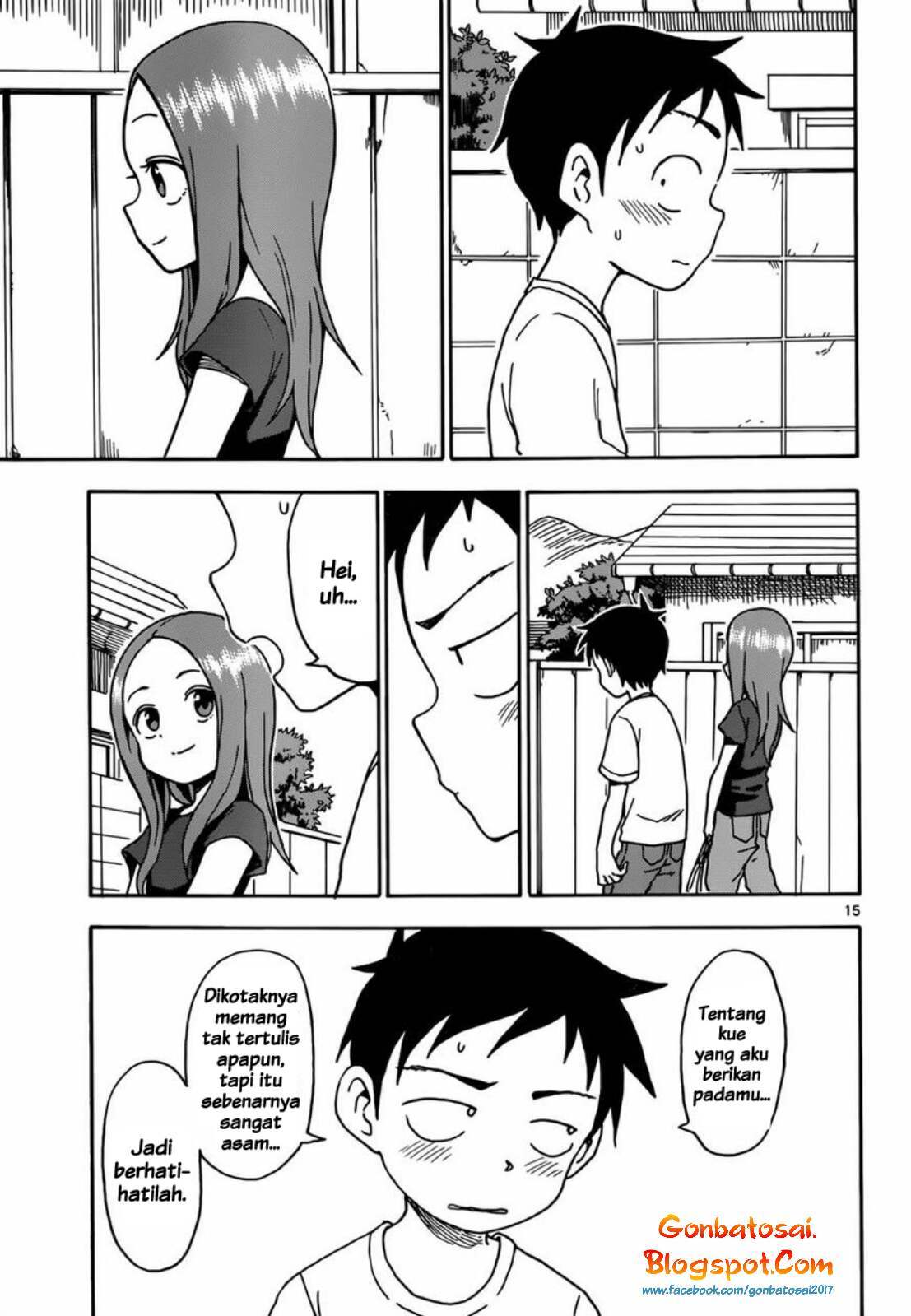 Karakai Jouzu no Takagi-san Chapter 60