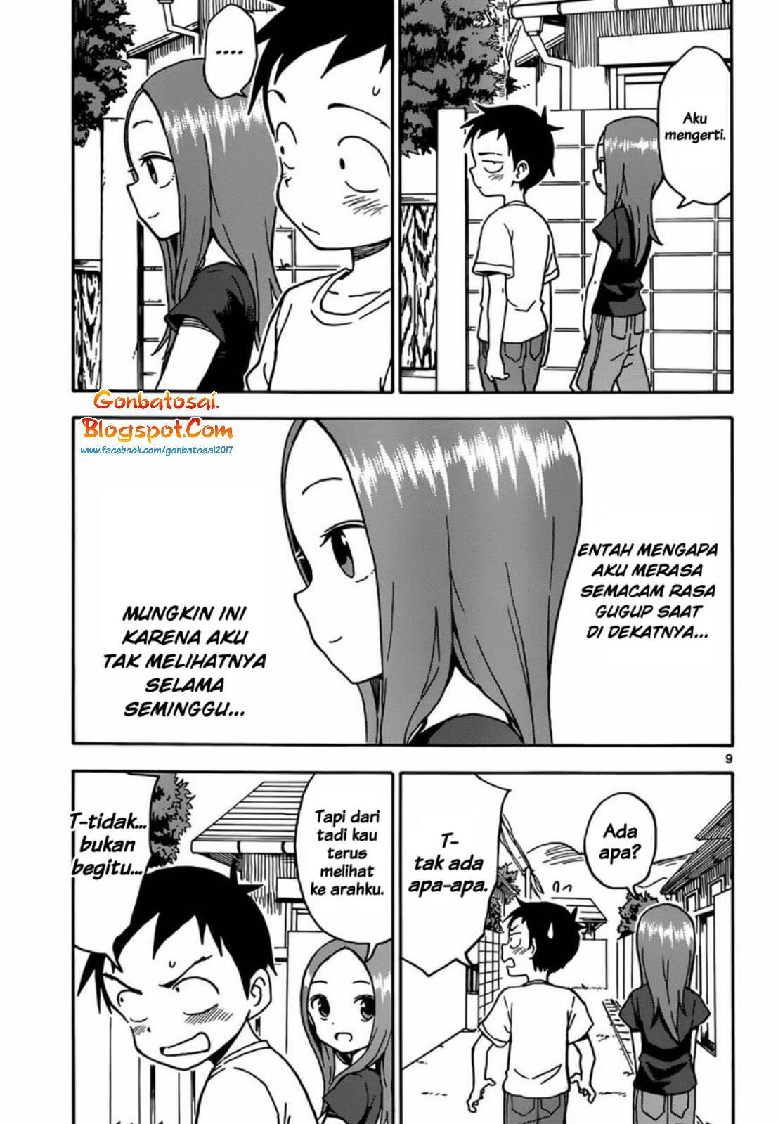 Karakai Jouzu no Takagi-san Chapter 60