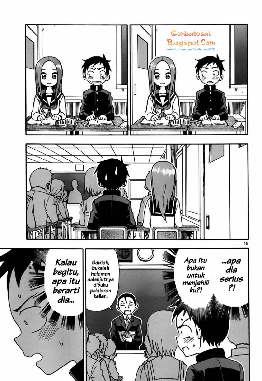 Karakai Jouzu no Takagi-san Chapter 61