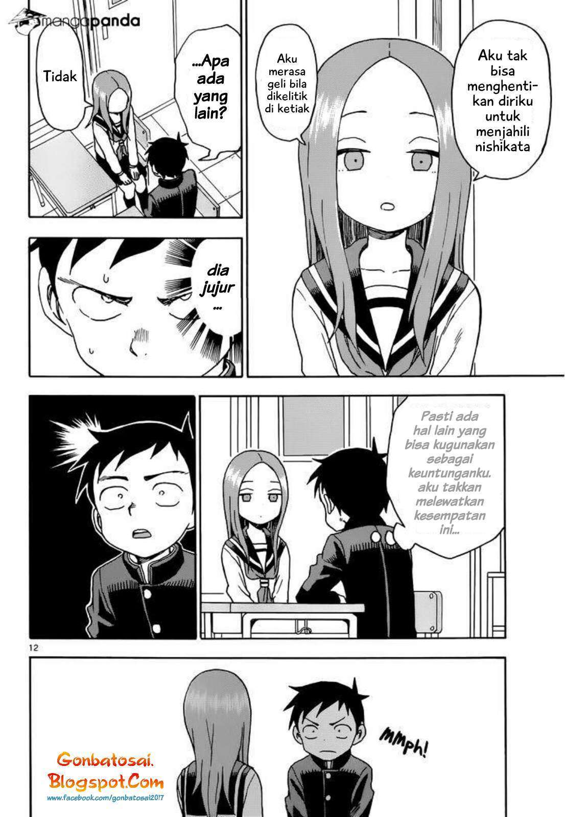 Karakai Jouzu no Takagi-san Chapter 63