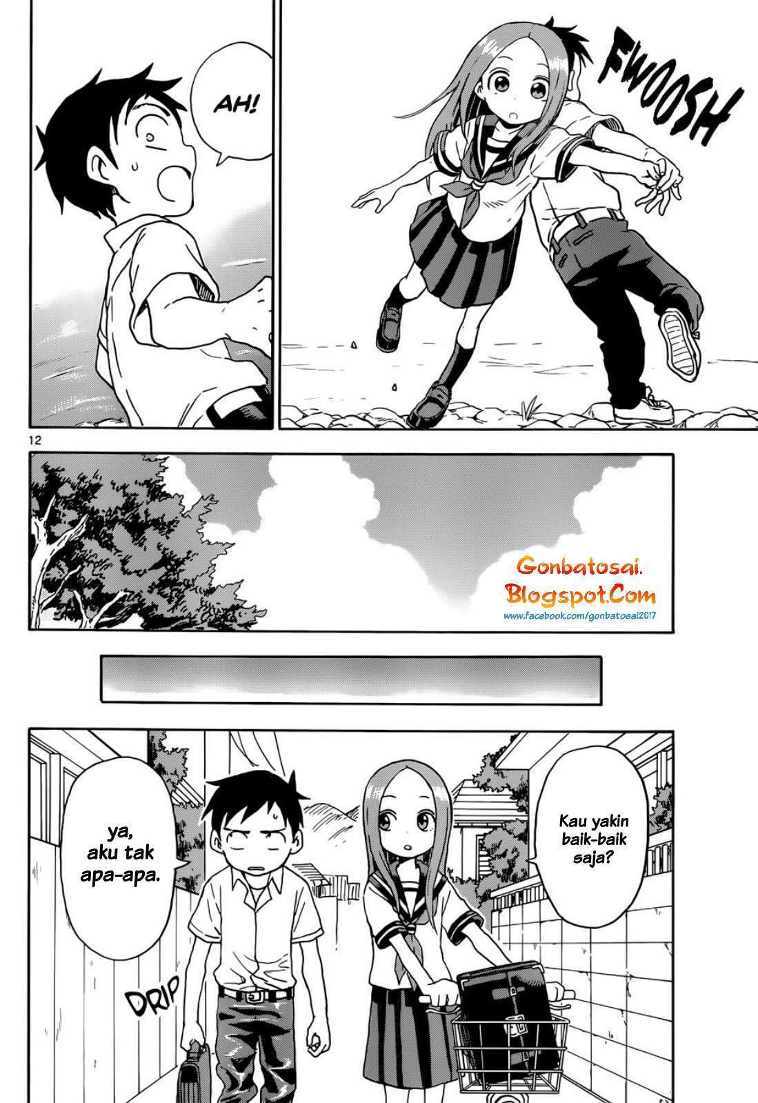 Karakai Jouzu no Takagi-san Chapter 64