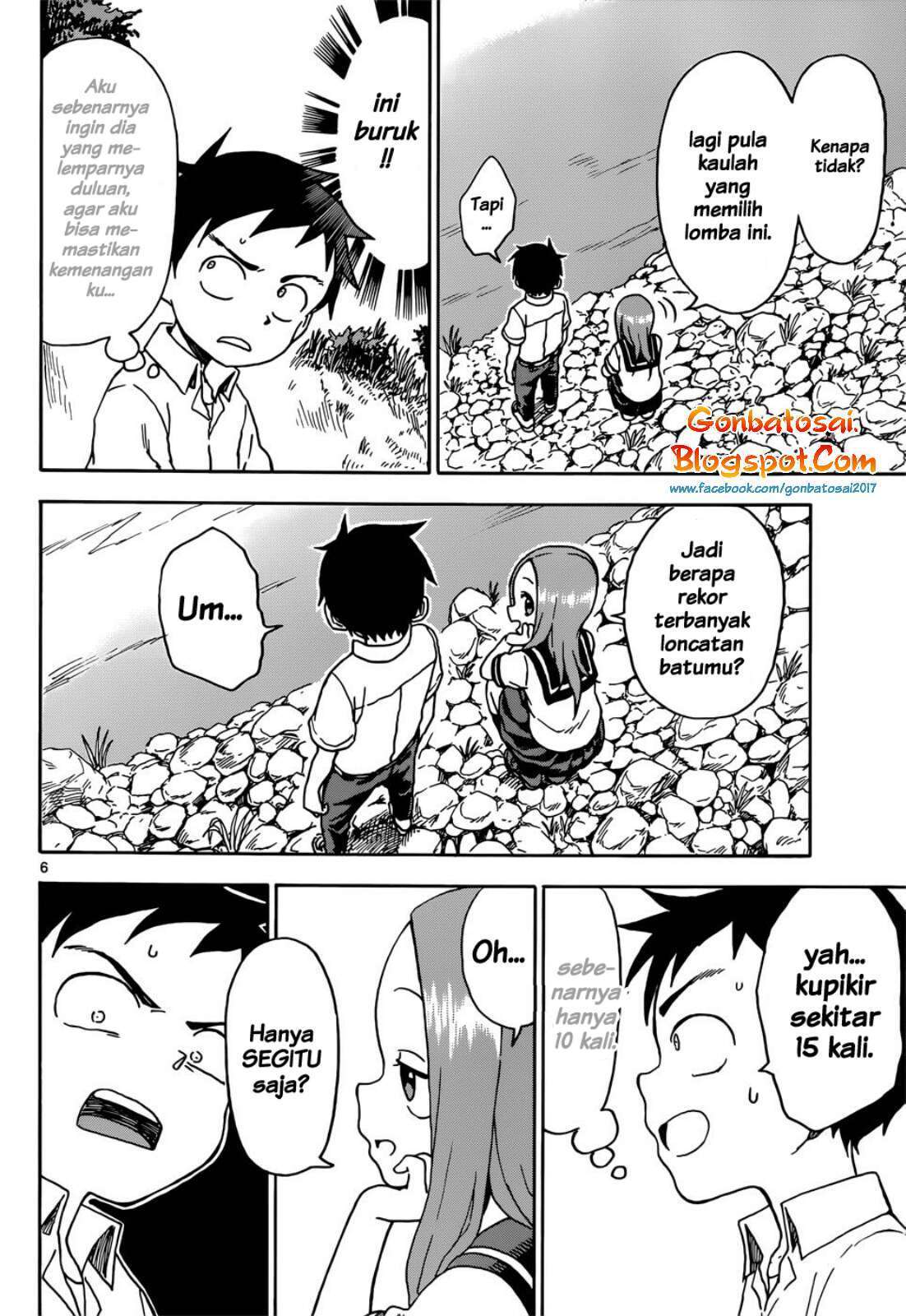 Karakai Jouzu no Takagi-san Chapter 64