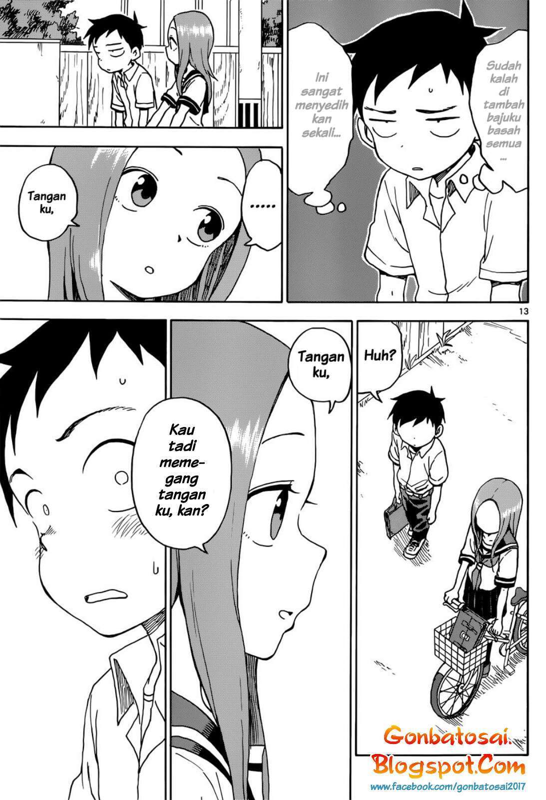 Karakai Jouzu no Takagi-san Chapter 64