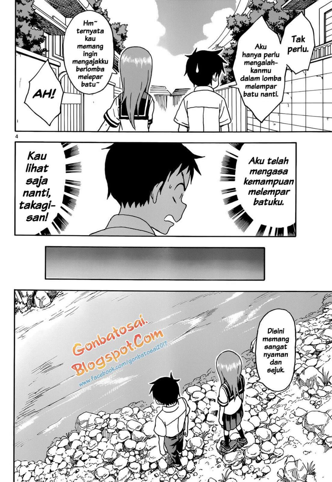 Karakai Jouzu no Takagi-san Chapter 64