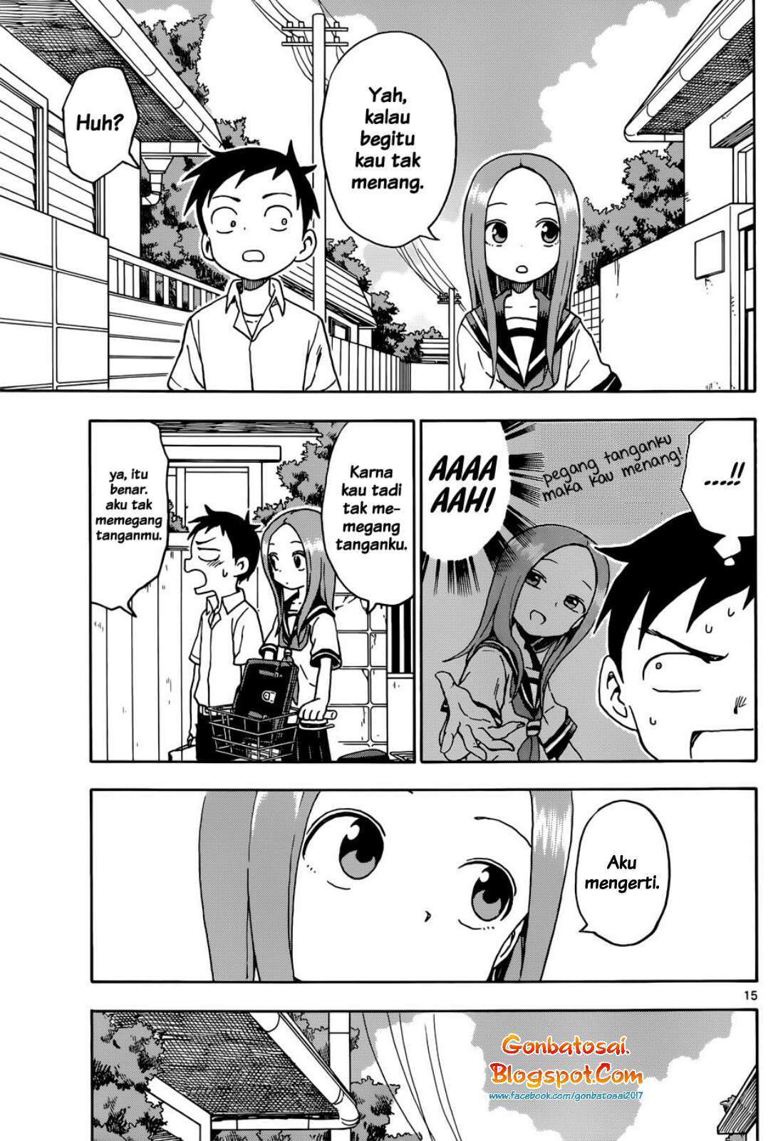 Karakai Jouzu no Takagi-san Chapter 64