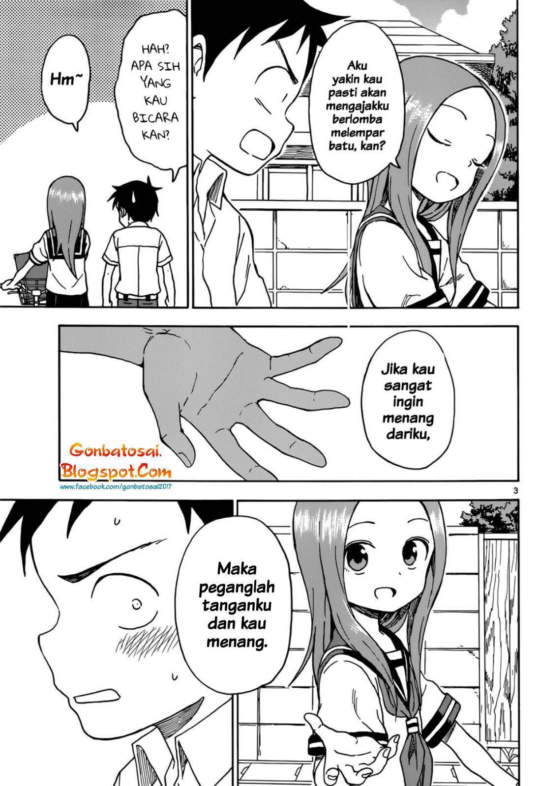 Karakai Jouzu no Takagi-san Chapter 64