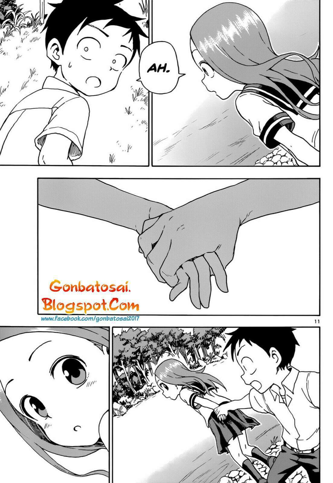 Karakai Jouzu no Takagi-san Chapter 64