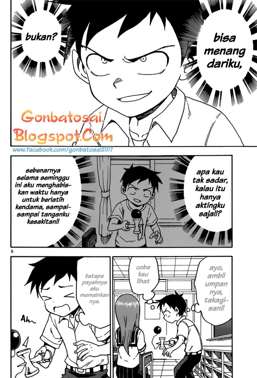 Karakai Jouzu no Takagi-san Chapter 65