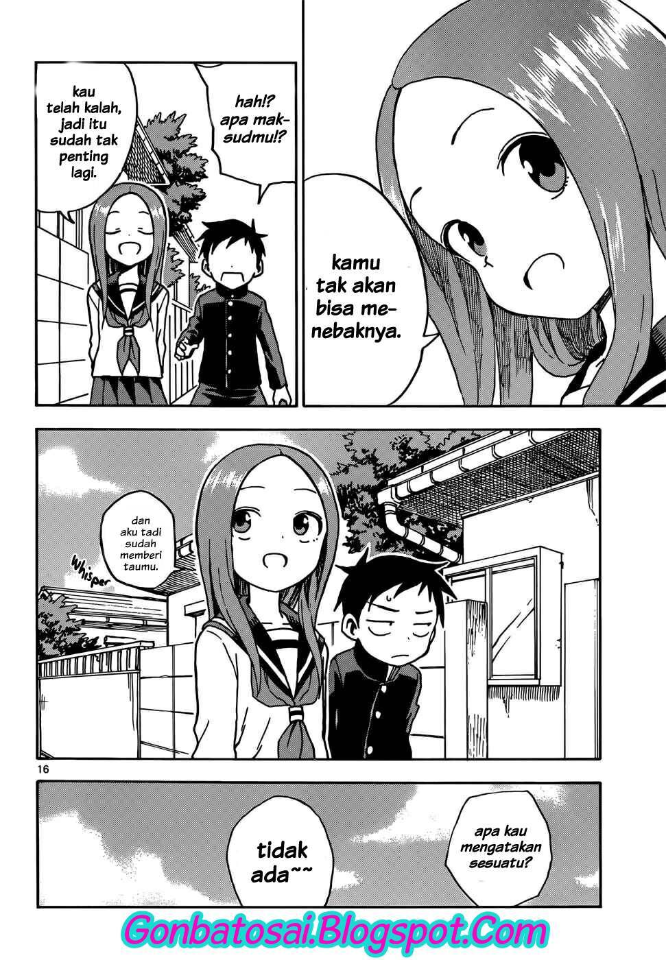 Karakai Jouzu no Takagi-san Chapter 67