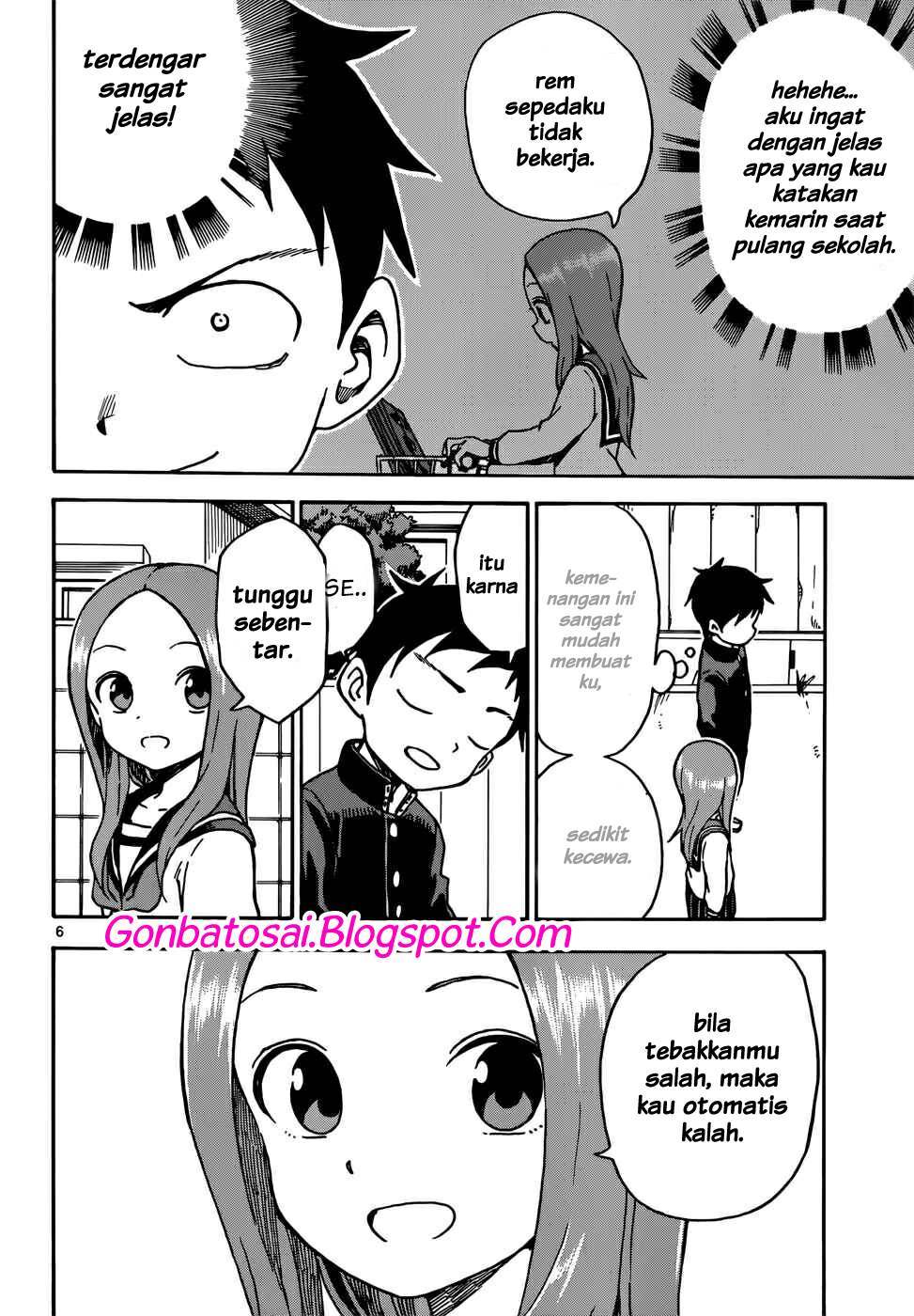 Karakai Jouzu no Takagi-san Chapter 67